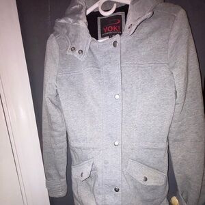 Yoki Gray Puffer Jacket